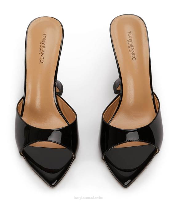 Event-Heels bearbeiten| de Tony Bianco Frauen Marcel Heels schwarzes Lackleder 4624373